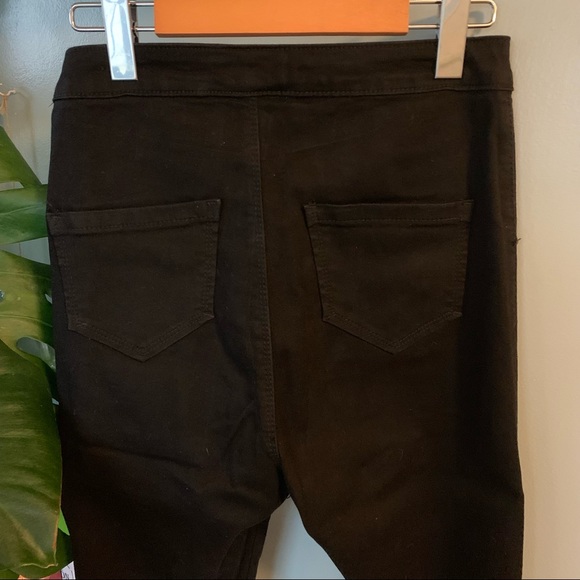 Missguided Black Vice High Waisted Super Stretch Skinny Jeans - Picture 7 of 8